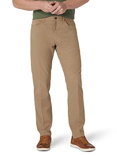 Lee Performance Series Airflow Straight Fit Pant Pantalones, Oscar - Caqui, 34W/34L para Hombre