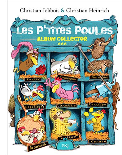 Les p'tites poules Album collector 3 (Tomes 9 a 12) (Pocket Jeunesse)