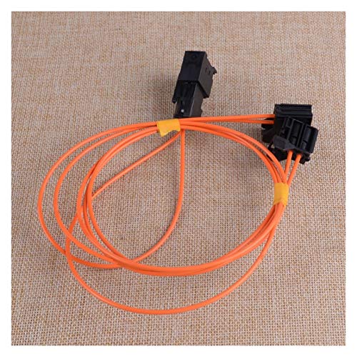 LIULIANG MeiKeL Y-Adaptador Most System Optic Fibra Cable Multimedia Connector Fit para Audi BMW Benz Porsche