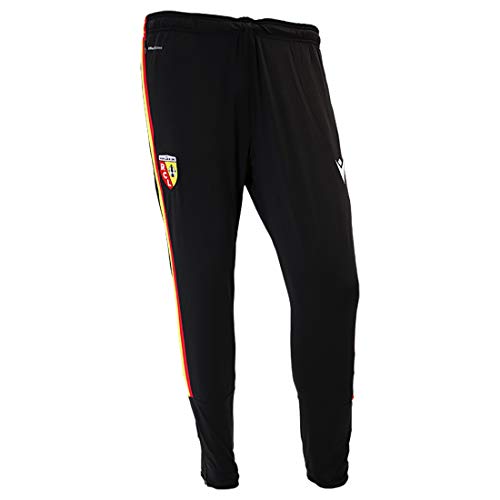 Macron - Pantalón de entrenamiento para Racing Club de Lens Oficial de Fútbol Negro S