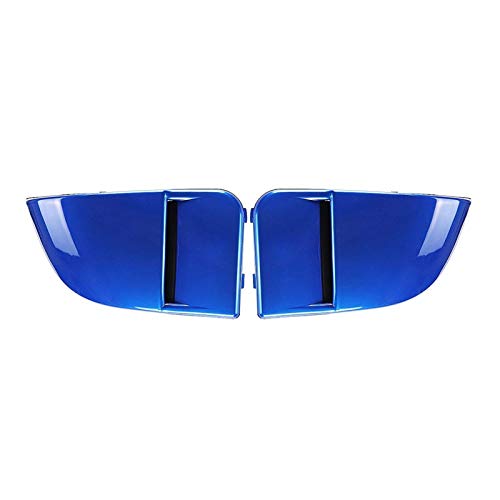 MADAENMJ  2 Piezas Azul Coche Parachoques Delantero Luz Antiniebla Cubierta De Rejilla Ajuste para Subaru Impreza STI WRX 2004-2005 Rejilla De Luz Antiniebla