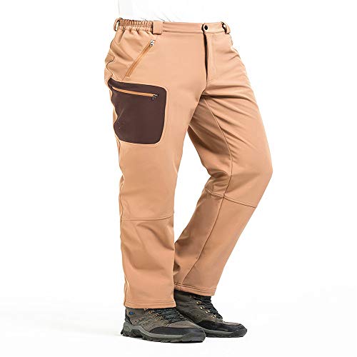 Men' pantalones de nieve Invierno a prueba de viento calientes pantalón Soft Shell pantalones de los hombres al aire libre Senderismo Montar Pantalones Pantalones a prueba de viento Ropa del esquí ide