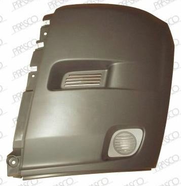 MOLDURA PUNTA PARACHOQUES IZQUIERDA DELANTERO NEGRA 63015035