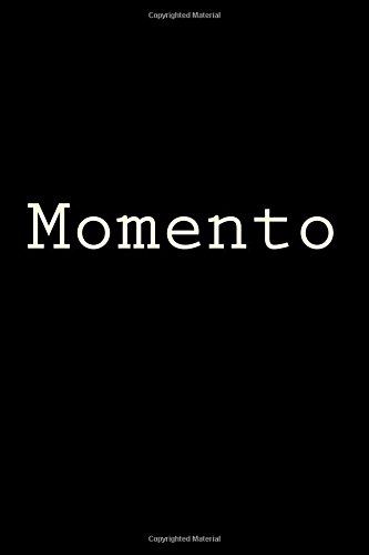 Momento: Journal, 150 lined pages, glossy softcover, 6 x 9