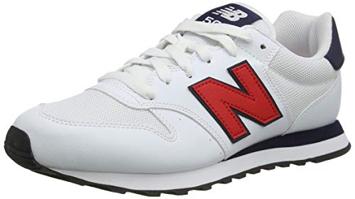 New Balance 500 Varsity Pack, Zapatillas Hombre, Blanco (White), 40.5 EU