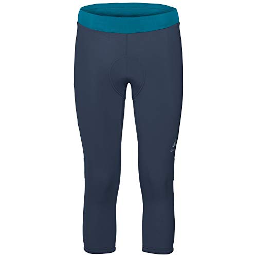 Odlo Element 3/4 Tights Mallas para Mujer, Azul Marino, Large