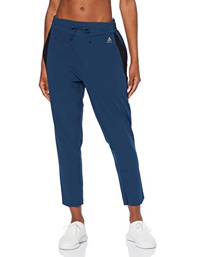 Odlo Maha Woven X - Pantalones para Mujer, Unzutreffend, otoño/Invierno, Pantalones MAHA Woven X, Mujer, Color Blue Wing Teal, tamaño Extra-Small