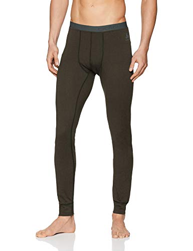 Odlo SUW Bottom Pant Natural 100% Merino - Pantalón Interior para Hombre, Climbing Ivy, XL