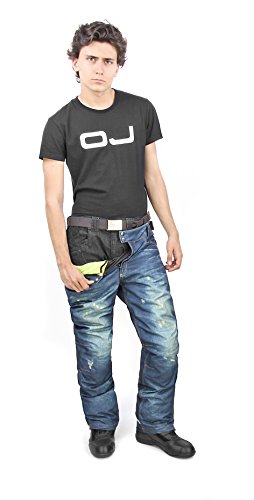 OJ Freestyle Pantalones Impermeables con Membrana y Guata Térmica, Vaqueros, XL