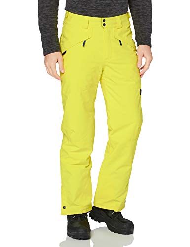 O'NEILL Hammer Pantalones para Nieve, Hombre, Amarillo Veneno, M