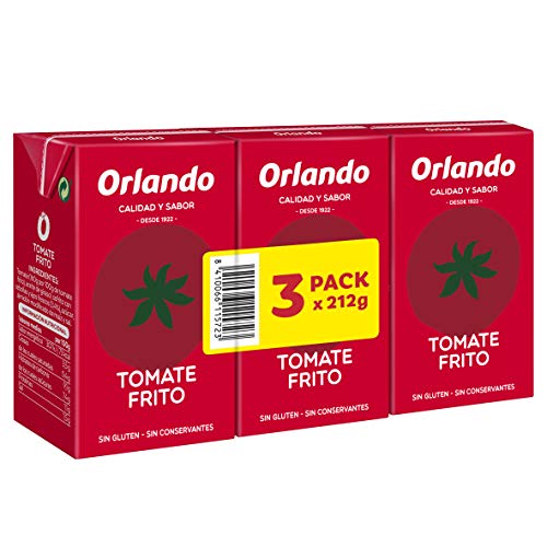 Orlando Tomate Frito Clásico Brik de 3 x 210 g