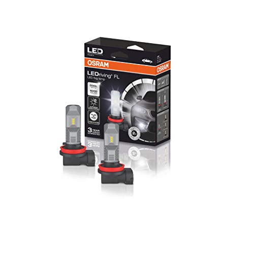 OSRAM LEDriving FL, Off-road ≙ H8, H11, H16, 12V, Retrofits, faros antiniebla LED, 67219CW, caja plegable (1 unidad), blanco frío