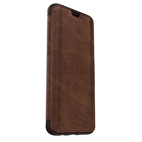 Otterbox Strada - Funda de Piel Formato Folio para Samsung Galaxy S9+ Braun (Marrón)