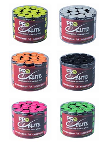 overgrips Pro Elite Confort Perforados Bote de 60 unds. (Surtido de Colores)