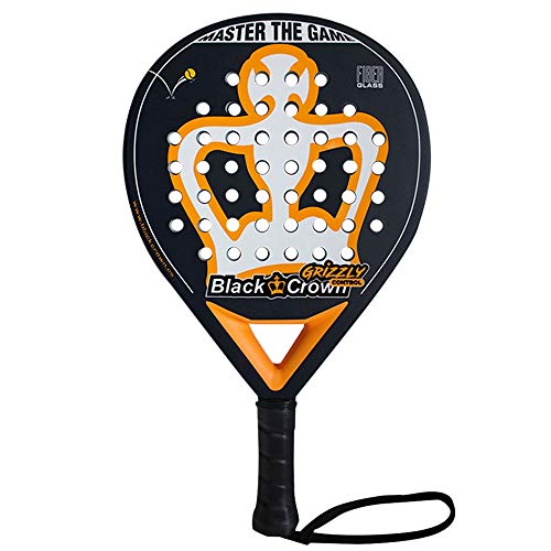 Pala de Pádel Grizzly Control | Black Crown | Nivel: Avanzado, Competición, Profesional | Potencia 95%, Control 100%