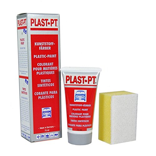 PLAST-PT Tinte para Vinilo/plásticos/Parachoques Gris Antracita