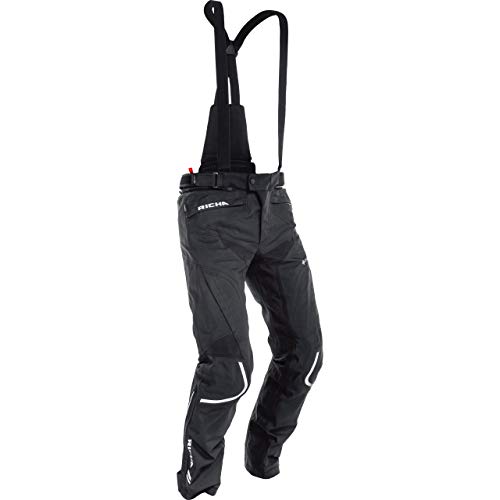 Richa Arc GTX Pantalones de Moto, Hombre Tourer, Todo el año Negro
 L