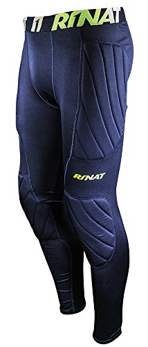 Rinat 18PLA40-201-213 Malla de Portero con protecciones, Unisex Adulto, Negro, AM