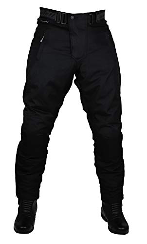 Roleff RO 451 Pantalones de Moto Adultos unisex, 6XL (kurz), negro