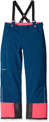 SALEWA Antelao 2 Powertex PF, Pantalones Alpinismo para Infantil, Azul (Blau Poseidone), 128