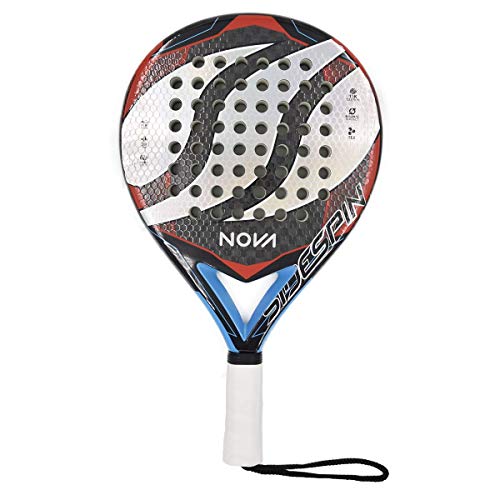 SideSpin Nova Blue Full Carbon Holograma 12K Eva Ultra Soft Texturado, Consigue Potencia + Control + Efecto