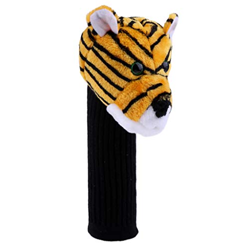 SM SunniMix Fundas Protectoras de Palos de Golf/Linda Cubiertas para Cabeza para Club de Golf para Niños - Tiger Head