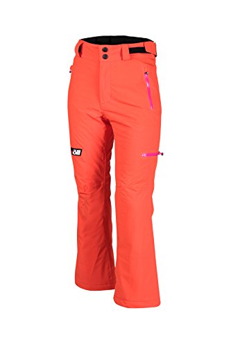 Söll pantalón de Esqui Pearl para niña (Naranja, 10)