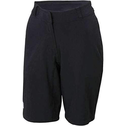 Sportful Giara - Pantalones cortos de ciclismo para mujer, color negro, tamaño extra-small