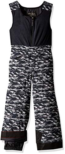 Spyder Kids & Baby Spyder - Pantalones de esquí para niños, Mini Expedition - Pantalón de esquí para niño, Niños y bebé, Color Spyder Camo Negro/Negro, tamaño 3