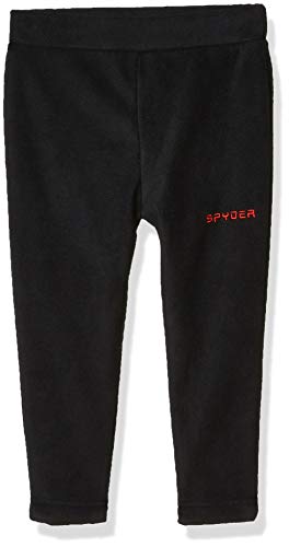 Spyder Mini Speed - Pantalón de Forro Polar para niño, Niños, 196084, Negro, 6