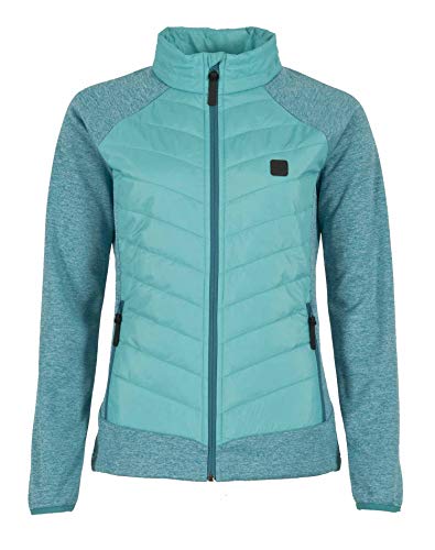 Ternua Chaqueta Linkay Hybrid Jkt W Mujer, Pagoda Blue, XL