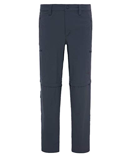 The North Face Exploration CNVRT, Pantalones Convertibles, Hombre, Gris (Asphalt Grey), 30 (LNG)