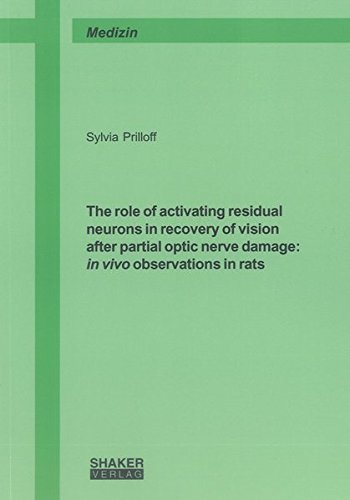 The role of activating residual neurons in recovery of vision after partial optic nerve damage: in vivo observations in rats (Berichte aus der Medizin)