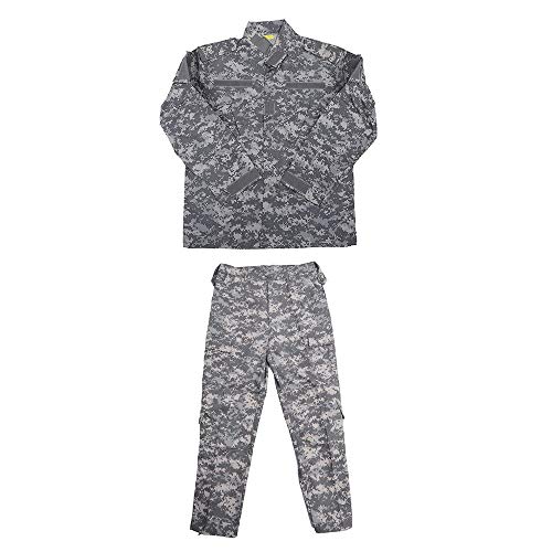 Traje táctico para hombre, chaqueta táctica y pantalones de combate, traje de camuflaje militar, paintball, airsoft, caza, camuflaje