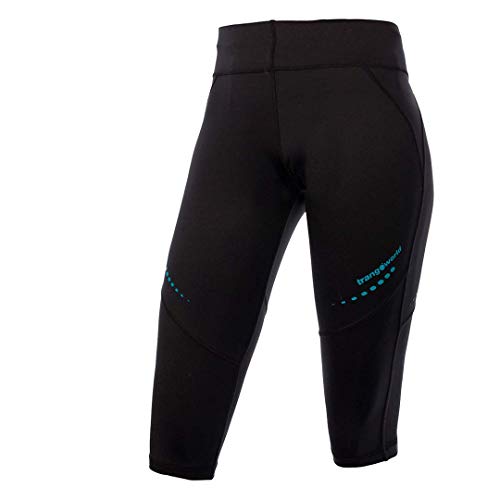 Trangoworld Elumba Pant. Pirata, Mujer, Negro, M