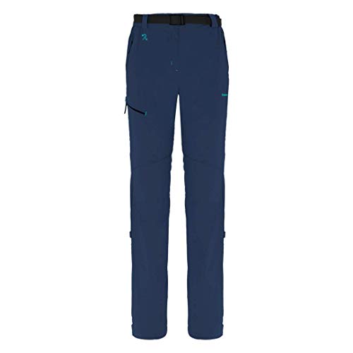 Trangoworld Kramsa Dn Pant. Largo, Mujer, Azul Noche, XS