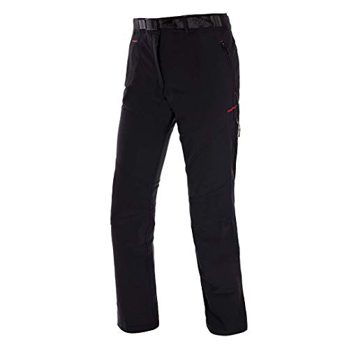 Trangoworld Magoian Pant. Largo, Mujer, Negro, M