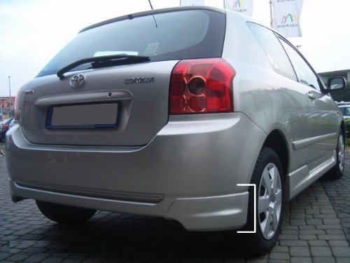 Trasera divisor Rear Bumper extensión tfb0215 – 22 – 23 Rendimiento deportivo Rear Bumper extensión