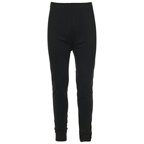 Trespass - Pantalones Interiores Modelo Yomp360 Unisex Hombre/Mujer (Mediana (M)) (Negro)