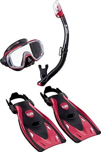 TUSA Sport Visio Tri EX Adult Travel Set (Rouge, L (40–46))