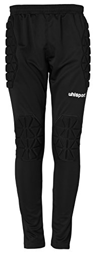 uhlsport Essential Goalkeeper Pantalones/Short de Portero, Hombre, Negro, S