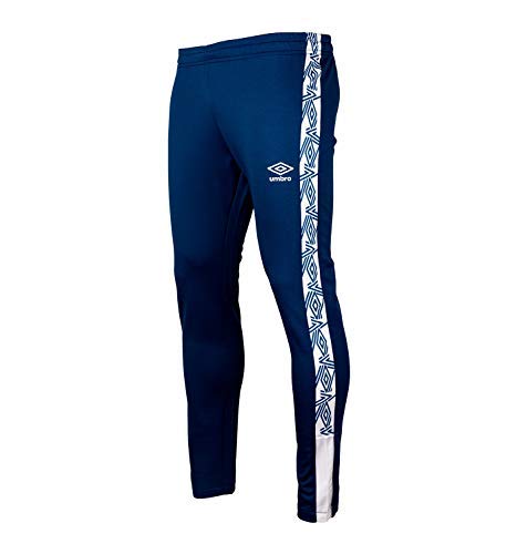 UMBRO Eyre Logo Pant Pantalón De Entrenamiento, Hombre, Azul, S