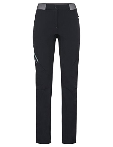 VAUDE Women's Scopi Pants II Pantalones, Mujer, Negro, 34