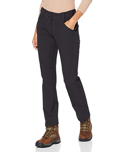 VAUDE Women's Trenton Pants III Pantalones, Mujer, Negro, 46/Corto