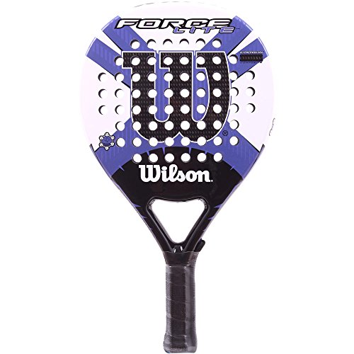 Wilson Force Lite - Raqueta, Color Blanco/Morado, Talla NS