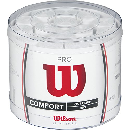 Wilson Juego de sobreempuñaduras Pro, 50 recambios, Blanco, WRZ4019WH