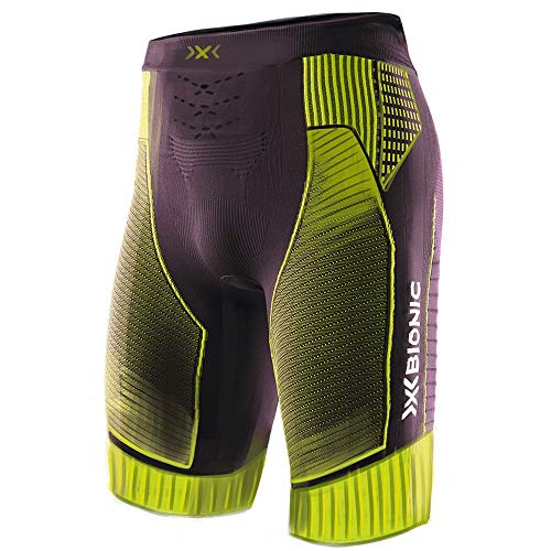 X-Bionic Effektor G2 Run Pantalón Corto, Hombre, Negro, L