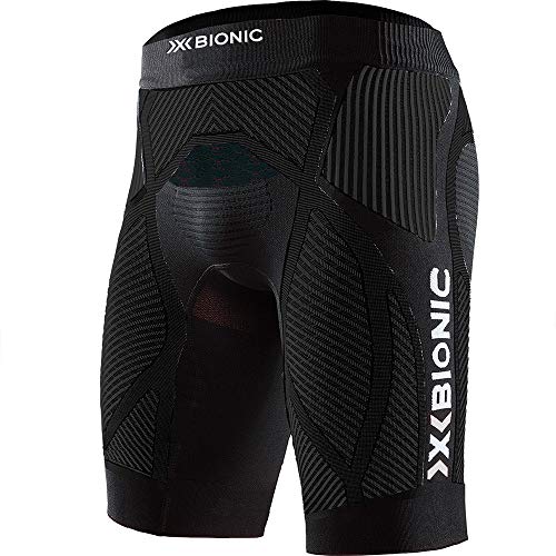 X-Bionic The Trick G2 Run Pantalón Corto, Hombre, Negro, L