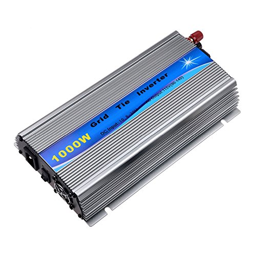 Y&H - Inverter de Corbata de 1000 W, apilable, MPPT, Onda sinusoidal Pura DC20-45 V, Entrada Solar AC190-260 V, Salida para Panel fotovoltaico 24 V, 30 V, 36 V