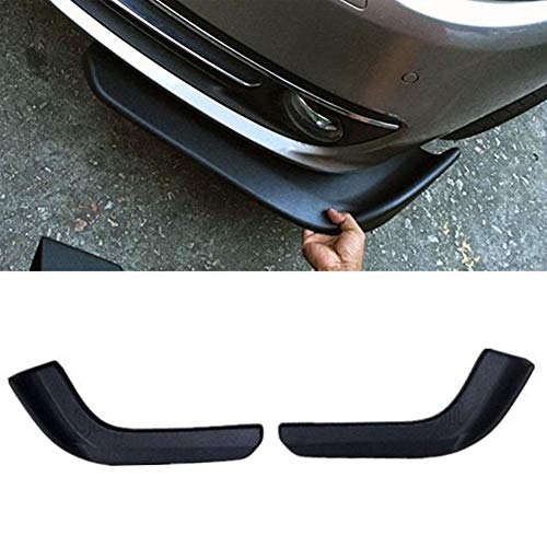 YXYNB 2Pcs Universal Delantera del Coche del Vehículo Paragolpes Spoiler Divisor Arañazos Protector Universal Rasguño Anti Parachoques Delantero del Coche Alerón